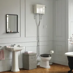 Ideal Standard Waverly High Level Toilet (Excluding Seat)