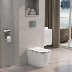 Imex Essence Back to Wall Smart Toilet with Soft Close Seat & Remote Control