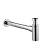 Imex Minimalist 1.25 Inch Chrome Bottle Trap And Pipe