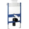 Imex Reduced Height Wall Hung Toilet Frame System with Top Mounted Dual Flush Plate