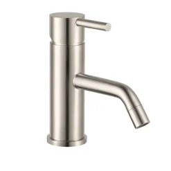 Inox Brushed Stainless Steel Single Lever Basin Mixer