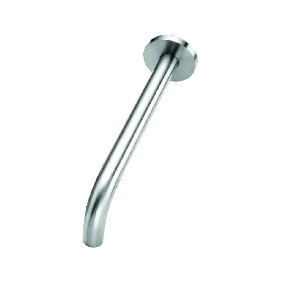 Inox Brushed Stainless Steel Wall Mounted Basin Spout