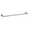 Inox Brushed Stainless Steel Wall Mounted Towel Rail - 640mm