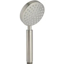 Inox Round Shower Handle - Brushed Stainless Steel