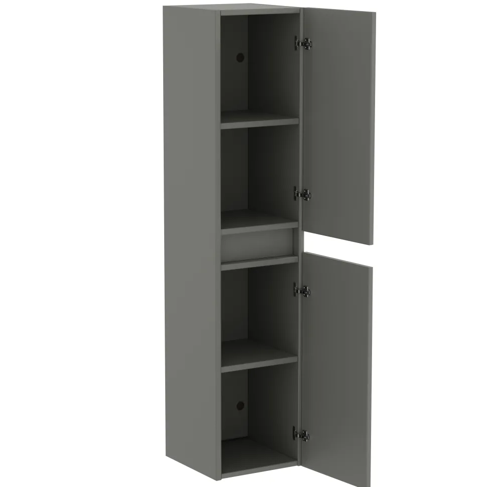Isla/Freddie 1200mm Wall Mounted Tall Storage Cabinet