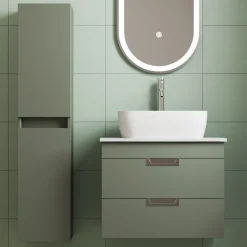 Isla/Freddie 1200mm Wall Mounted Tall Storage Cabinet