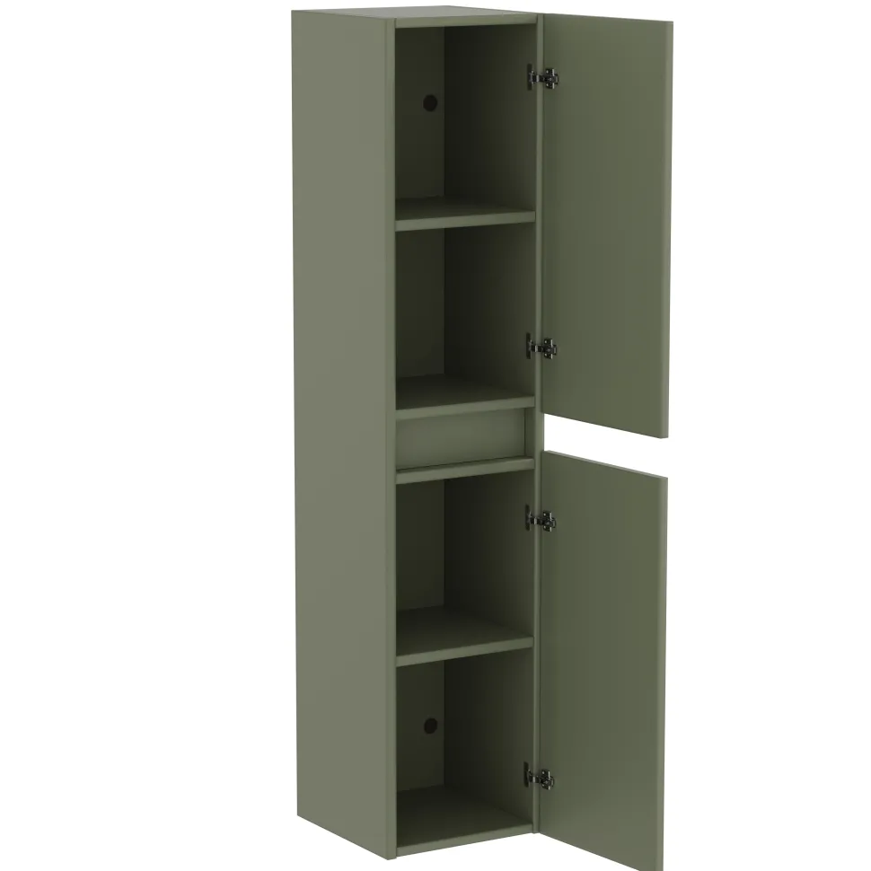 Isla/Freddie 1200mm Wall Mounted Tall Storage Cabinet