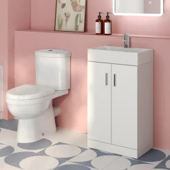 Jack Compact Toilet & Vanity Unit Bathroom Suite