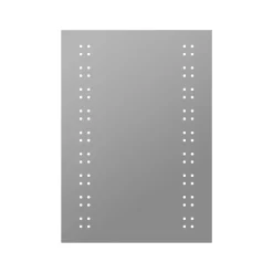 Jack LED Mirrored Cabinet with Demister Pad & Shaver Socket - 500 x 700mm
