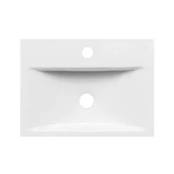 Jack 440mm Wall Mounted Gloss White Vanity Unit & Basin