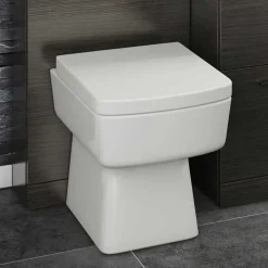 Jack Square Back to Wall Toilet & Soft Close Seat