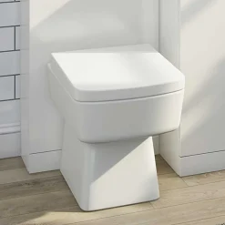 Jack Square Back to Wall Toilet & Soft Close Seat