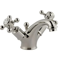 JTP Grosvenor Cross Basin Mixer Tap With Pop-Up Waste