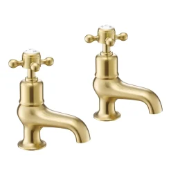 JTP Grosvenor Cross Bath Pillar Taps
