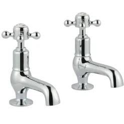 JTP Grosvenor Cross Cloakroom Basin Pillar Taps
