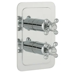 JTP Grosvenor Cross Vertical Concealed 1 Outlet Shower Valve