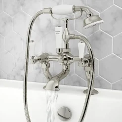 JTP Grosvenor Lever Deck Mounted Bath Shower Mixer With Kit