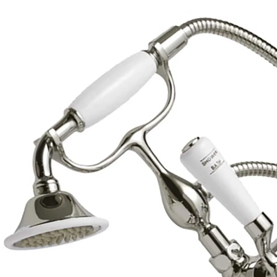 JTP Grosvenor Lever Deck Mounted Bath Shower Mixer With Kit