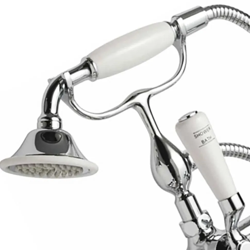 JTP Grosvenor Lever Deck Mounted Bath Shower Mixer With Kit