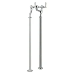 JTP Grosvenor Lever Floor Standing Bath Filler