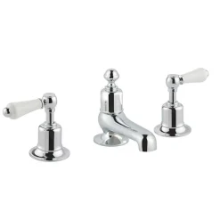 JTP Grosvenor Lever 3 Hole Deck Mounted Bath Filler Tap