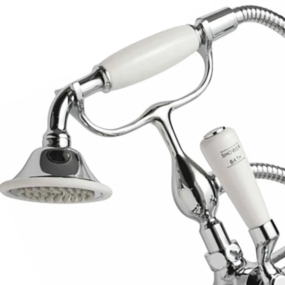 JTP Grosvenor Lever Wall Mounted Bath Shower Mixer With Kit