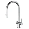 Just Taps VOS Pull Out Spray Single Lever Mono Kitchen Mixer - Chrome
