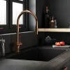 Just Taps VOS Pull Out Spray Single Lever Mono Kitchen Mixer - Rose Gold