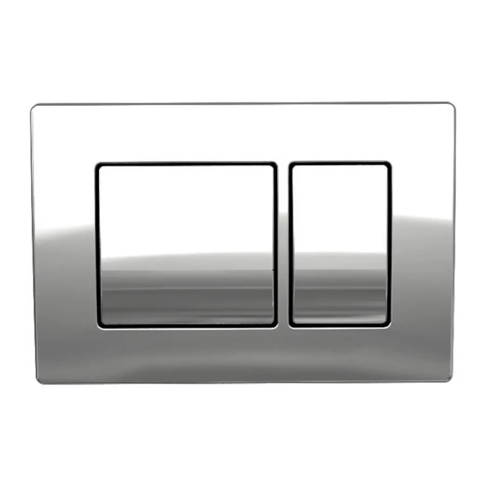 Keytec 0.87m Adjustable WC Frame with WRAS Approved Dual Flush Cistern & Push Button Option