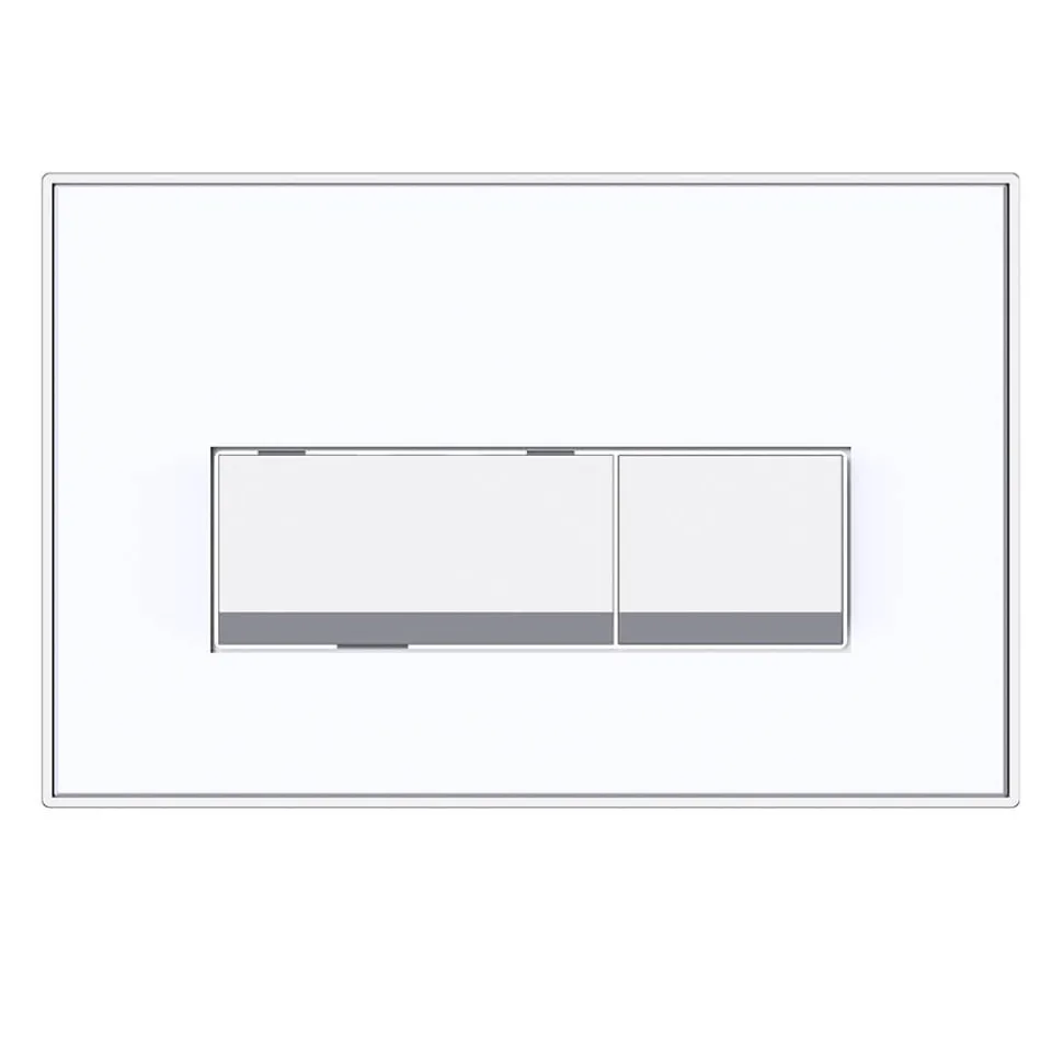 Keytec 0.87m Adjustable WC Frame with WRAS Approved Dual Flush Cistern & Push Button Option