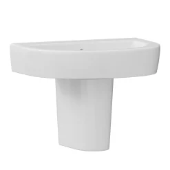 Lorraine 550mm Basin & Semi Pedestal