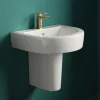Lorraine 500mm Basin & Semi Pedestal