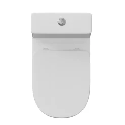 Lorraine Rimless Back To Wall Close Coupled Toilet & Soft Close Seat