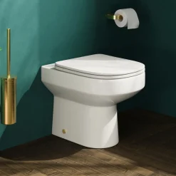 Lorraine Rimless Back To Wall Toilet & Soft Close Seat