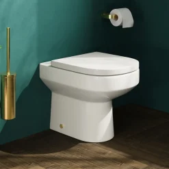 Lorraine Rimless Back To Wall Toilet & Soft Close Seat