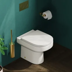 Lorraine Rimless Back To Wall Toilet & Soft Close Seat