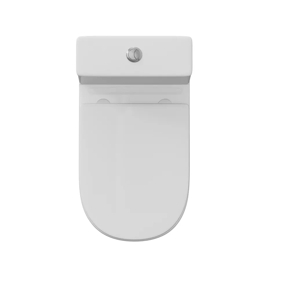 Lorraine Rimless Close Coupled Compact Toilet & Soft Close Seat