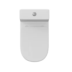 Lorraine Rimless Close Coupled Compact Toilet & Soft Close Seat
