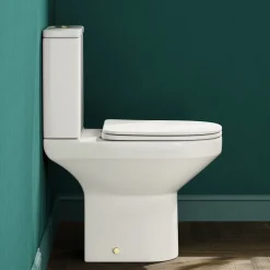 Lorraine Rimless Comfort Height Close Coupled Toilet & Soft Close Seat
