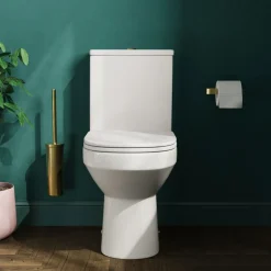 Lorraine Rimless Comfort Height Close Coupled Toilet & Soft Close Seat