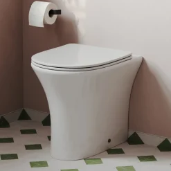 Lydia Rimless Back to Wall Toilet & Soft Close Seat