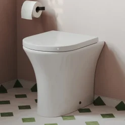 Lydia Rimless Back to Wall Toilet & Soft Close Seat