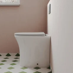 Lydia Rimless Back to Wall Toilet & Soft Close Seat