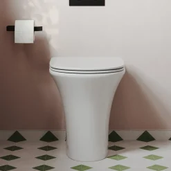 Lydia Rimless Back to Wall Toilet & Soft Close Seat