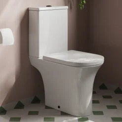 Lydia Rimless Close Coupled Toilet & Soft Close Seat