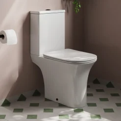 Lydia Rimless Close Coupled Toilet & Soft Close Seat