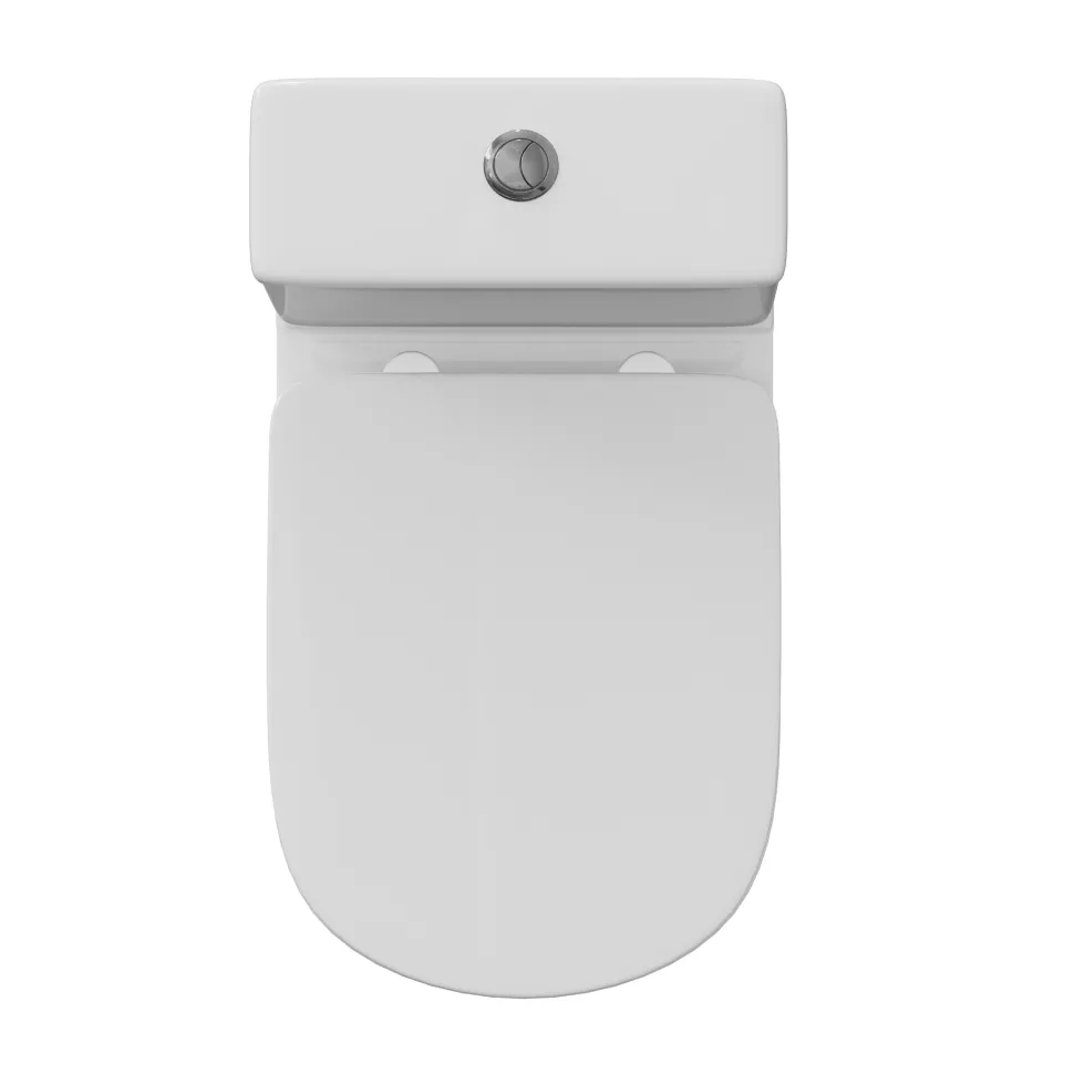 Lydia Rimless Close Coupled Toilet & Soft Close Seat