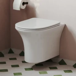 Lydia Rimless Wall Hung Toilet & Soft Close Seat