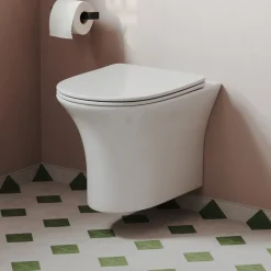 Lydia Rimless Wall Hung Toilet & Soft Close Seat
