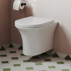 Lydia Rimless Wall Hung Toilet & Soft Close Seat